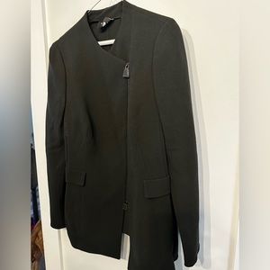 Akris Wool Zip-Front Blazer
